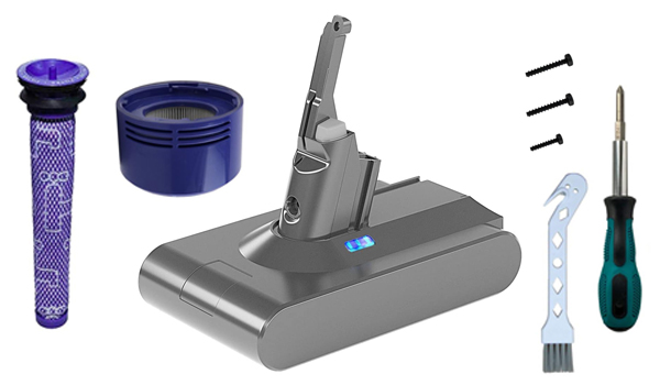 Dyson V11 SV14 心細く 純正バッテリーパック 57分